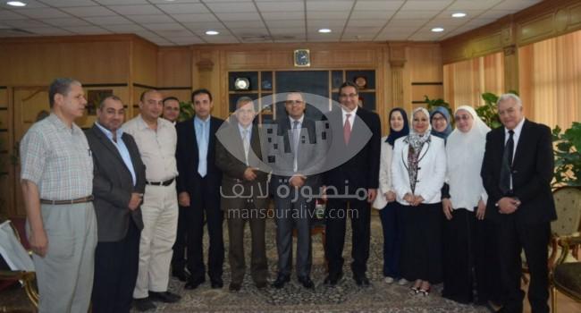 بروتوكول تعاون بين جامعة المنصورة والشركة المصرية لانتاج الأمصال
