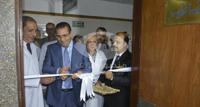 افتتاح وحدتين طبيتين جديدتين بمستشفى الباطنة بجامعة المنصورة