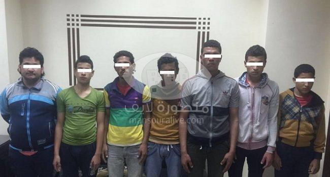 حبس 7 أشخاص بمدينة المنصورة احتجزوا فتاة وتناوبوا اغتصابها