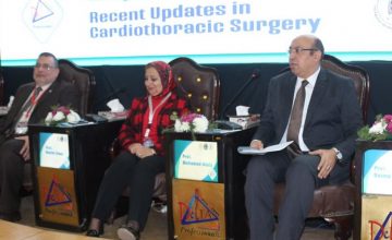 افتتاح فعاليات المؤتمر الدولى السادس لجراحة القلب والصدر بجامعة المنصورة